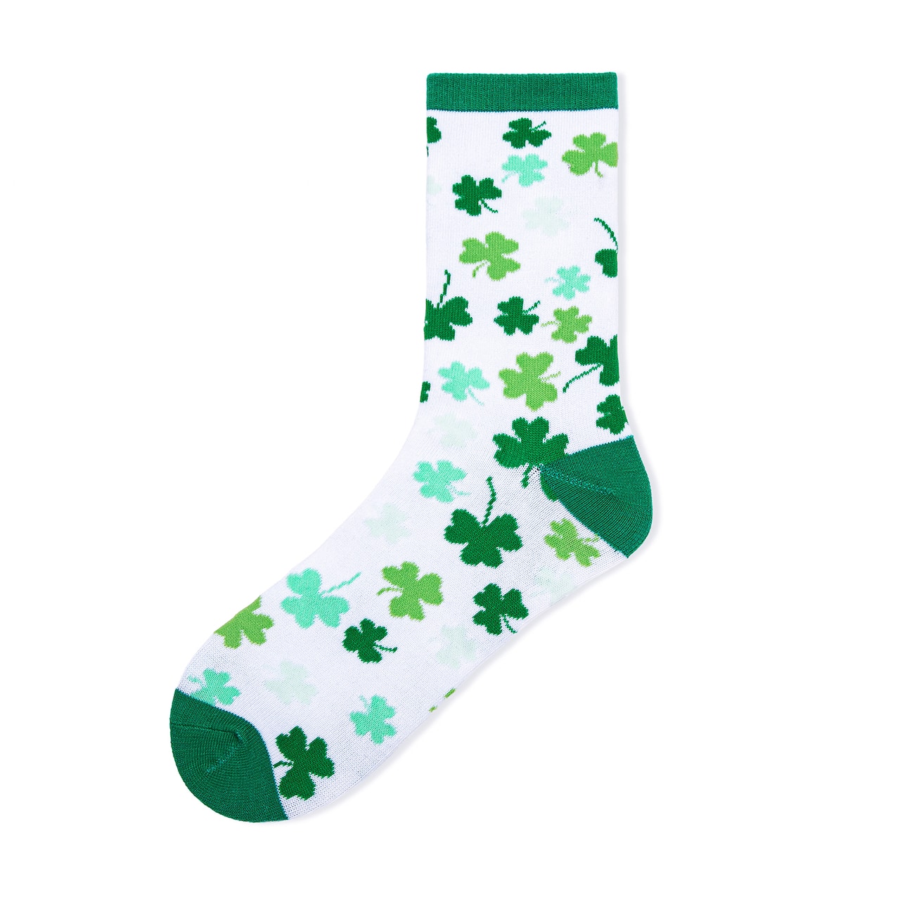 Shamrocks Adult Crew Socks by Celebrate It™